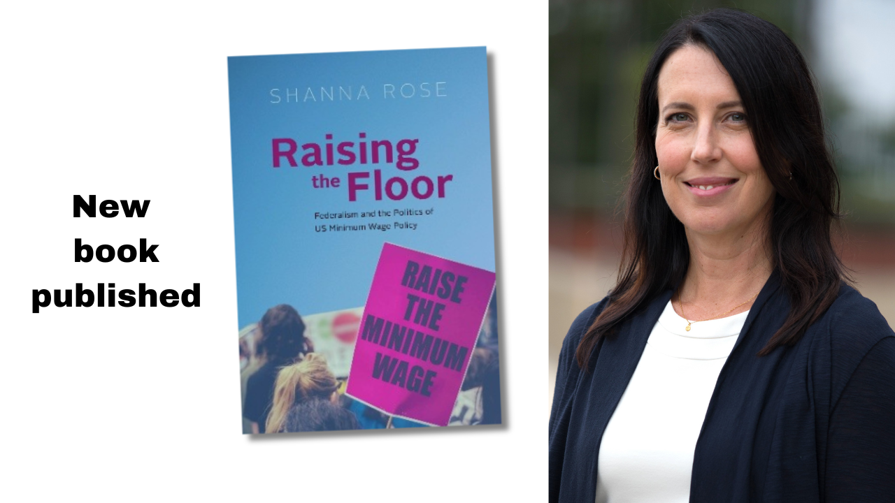 Announcement of Shanna Rose's Raising the Floor book
