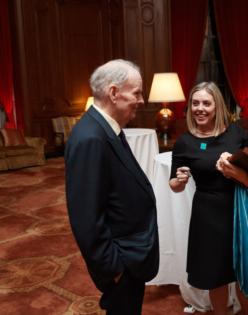 Mr. Day and Michelle C. at the RDS Recognition Dinner 2019